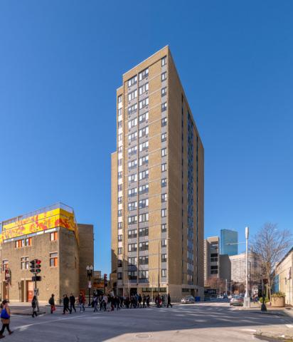 Affordable housing at Quincy Tower in Boston, MA